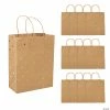 Top 10 ⌛ 10" x 13" Large Gold Foil Dot Kraft Paper Gift Bags - 12 Pc. 🔥