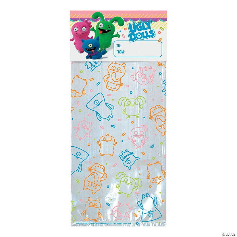 Budget ๐ 11" Medium UglyDolls Cellophane Bags - 20 Pc. ๐ 3 Budget ๐ 11" Medium UglyDolls Cellophane Bags - 20 Pc. ๐
