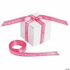 Best Sale 🔥 3/8" - Hot Pink Personalized Ribbon - 25 ft. 🌟 -Cheap Birthday Party Favors Store 13653260