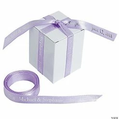 Best deal 👏 3/8" - Lavender Personalized Ribbon - 25 ft. ✔️
