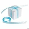 Top 10 ✔️ 3/8" - Light Blue Personalized Ribbon - 25 ft. 🤩 -Cheap Birthday Party Favors Store 13653265