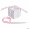 Hot Sale 😀 3/8" - Pink Personalized Ribbon - 25 ft. 🔥 -Cheap Birthday Party Favors Store 13653269