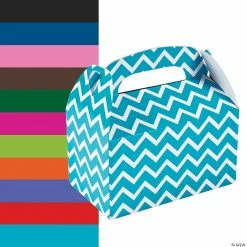 Flash Sale ✔️ Chevron Favor Boxes - 12 Pc. ❤️ 5 Flash Sale ✔️ Chevron Favor Boxes - 12 Pc. ❤️ -Cheap Birthday Party Favors Store 13668056