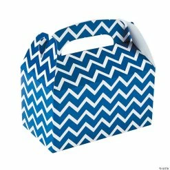New ⌛ Chevron Favor Boxes - 12 Pc. 🤩 -Cheap Birthday Party Favors Store 13668175