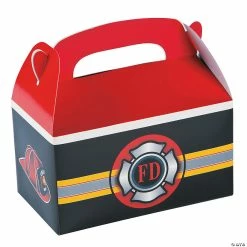 Best Pirce ⭐ Firefighter Party Favor Boxes - 12 Pc. ✨ 5 Best Pirce ⭐ Firefighter Party Favor Boxes - 12 Pc. ✨ -Cheap Birthday Party Favors Store 13678353