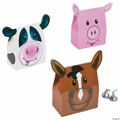 Promo βοΈ Farm Animal Party Favor Boxes - 12 Pc. π 5 Promo βοΈ Farm Animal Party Favor Boxes - 12 Pc. π -Cheap Birthday Party Favors Store 13721464