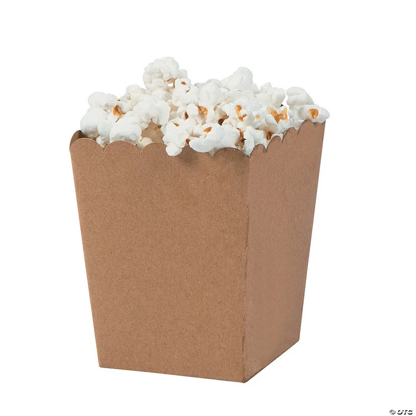Best Pirce π Mini Kraft Paper Popcorn Boxes - 24 Pc. β¨ 4 Best Pirce π Mini Kraft Paper Popcorn Boxes - 24 Pc. β¨ - Image 2