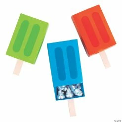 Cheapest 🧨 Ice Pop Party Treat Boxes - 12 Pc. 🎉 -Cheap Birthday Party Favors Store 13830462