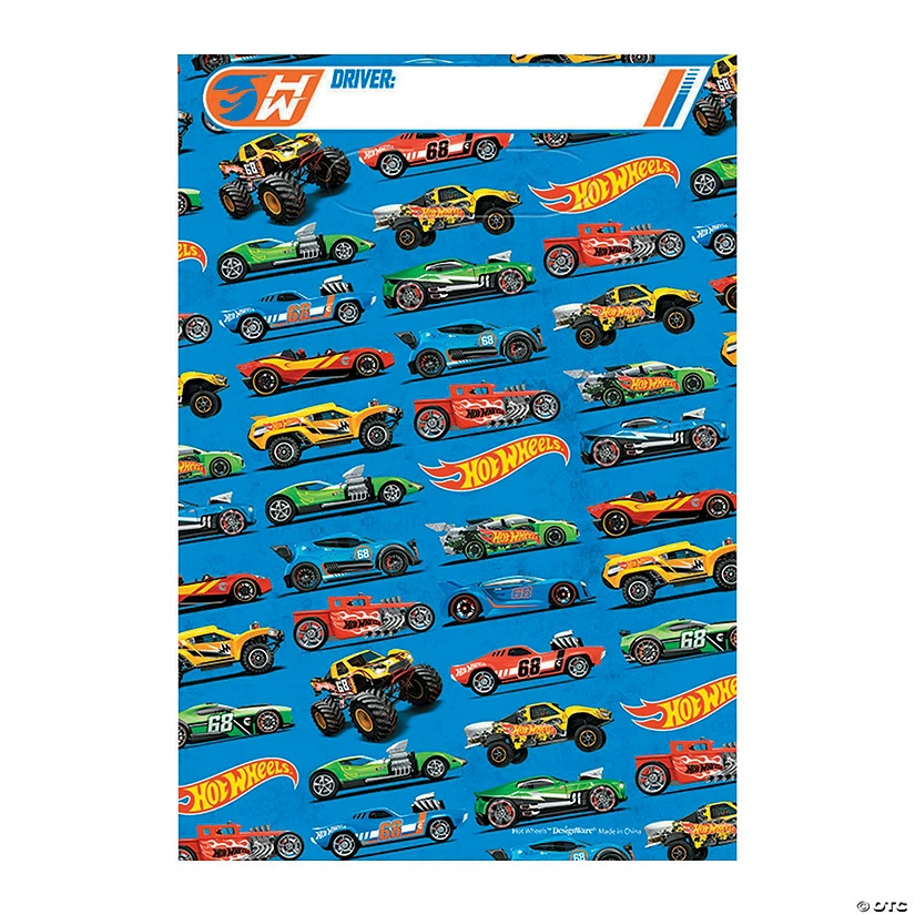 Cheap 🔔 Hot Wheels® Folded Goody Bags - 8 Pc. 🌟 4 Cheap 🔔 Hot Wheels® Folded Goody Bags - 8 Pc. 🌟 - Image 2