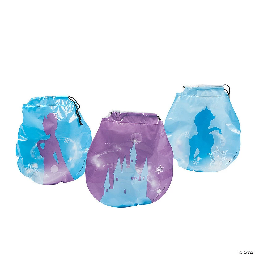 Outlet βοΈ Winter Princess Drawstring Goody Bags - 72 Pc. π 4 Outlet βοΈ Winter Princess Drawstring Goody Bags - 72 Pc. π - Image 2