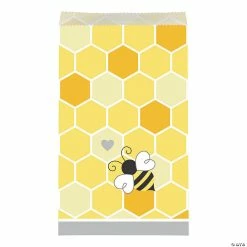 Promo 👍 Bumblebee Party Treat Bags - 10 Pc. 🧨 -Cheap Birthday Party Favors Store 13911619