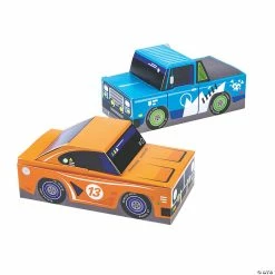 New ✔️ Cars & Trucks Treat Boxes - 12 Pc. 😀 -Cheap Birthday Party Favors Store 13933702