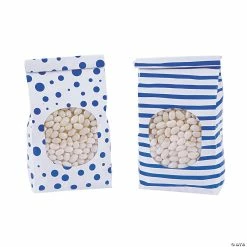 Best Sale π Patterned Tin Tie Treat Bags with Window - 12 Pc. π₯° 5 Best Sale π Patterned Tin Tie Treat Bags with Window - 12 Pc. π₯° -Cheap Birthday Party Favors Store 13940865