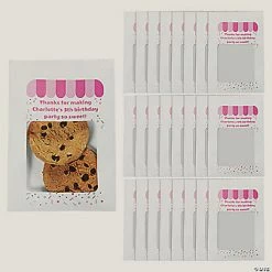 Hot Sale 🌟 5" x 7" Personalized Bakery Party Paper Treat Bags - 24 Pc. ⌛