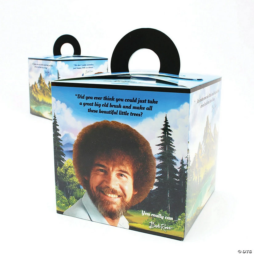 Hot Sale ❤️ Bob Ross® Classic Favor Boxes- 8 Pc. ❤️ 4 Hot Sale ❤️ Bob Ross® Classic Favor Boxes- 8 Pc. ❤️ - Image 2