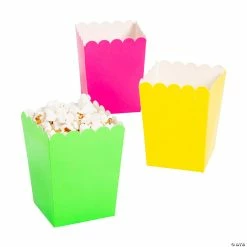 Buy 🔔 Mini Popcorn Boxes - 24 Pc. 👍 -Cheap Birthday Party Favors Store 13964223