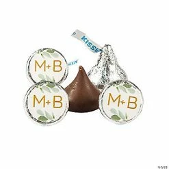 Best Sale 🔔 Personalized Eucalyptus Wedding Hershey’s® Kisses® Stickers - 60 Pc. 🛒