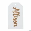 New 🥰 Personalized Name Gift Tags - 6 Pc. 😀 -Cheap Birthday Party Favors Store 13983259