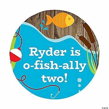 Hot Sale ๐งจ Personalized Little Fisherman Favor Stickers - 80 Pc. โ 3 Hot Sale ๐งจ Personalized Little Fisherman Favor Stickers - 80 Pc. โ