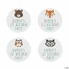Discount ⌛ Personalized Woodland Animal Favor Stickers - 80 Pc. 🧨 -Cheap Birthday Party Favors Store 13989902