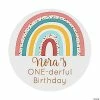 Brand new 👏 Personalized Boho Rainbow Favor Stickers ✨ -Cheap Birthday Party Favors Store 13989924