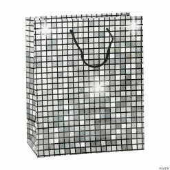 Brand new 🧨 Medium Retro Disco Ball Gift Bags - 12 Pc. 🛒 -Cheap Birthday Party Favors Store 14091944
