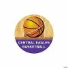 Cheapest ⭐ Personalized 🏀 Basketball Favor Stickers - 144 Pc. 👏 -Cheap Birthday Party Favors Store 14091991