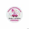 New ❤️ Personalized Drive-By Parade Favor Stickers - 80 Pc. ✨ -Cheap Birthday Party Favors Store 14092011