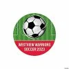 Deals 😉 Personalized Soccer Favor Stickers - 48 Pc. 💯 -Cheap Birthday Party Favors Store 14096041