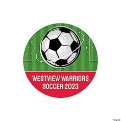 Deals 😉 Personalized Soccer Favor Stickers - 48 Pc. 💯