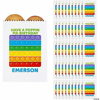 Budget π€© Personalized Lotsa Pops Treat Bags - 50 Pc. β¨ 3 Budget π€© Personalized Lotsa Pops Treat Bags - 50 Pc. β¨