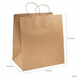 Top 10 π― 16" x 12" Extra Large Brown Kraft Paper Bags - 12 Pc. π 6 Top 10 π― 16" x 12" Extra Large Brown Kraft Paper Bags - 12 Pc. π -Cheap Birthday Party Favors Store 16 x 12 extra large brown kraft paper bags 12 pc 13964291 a01