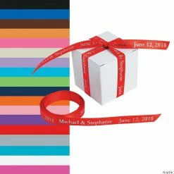 Coupon 🥰 3/8" - Personalized Ribbon - 25 ft. 😉