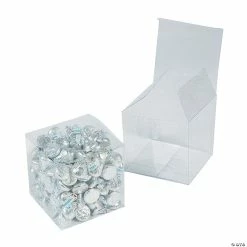 Best reviews of ✔️ 3" Medium Clear Favor Boxes - 24 Pc. 🧨