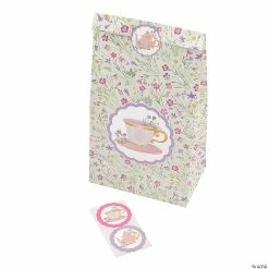 Outlet 🛒 5" x 10" Let’s Partea Medium Paper Treat Bags - 48 Pc. 🛒 -Cheap Birthday Party Favors Store 5 x 10 let s partea medium paper treat bags 48 pc 14104343 a02