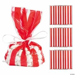 New π― 5" x 11 1/2" Carnival Cellophane Bags - 12 Pc. β¨