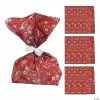 Promo ✔️ 5" x 11 1/2" Medium Bandana Treat Bags - 12 Pc. 🔥 -Cheap Birthday Party Favors Store 5 x 11 1 2 medium bandana treat bags 12 pc 3 3244
