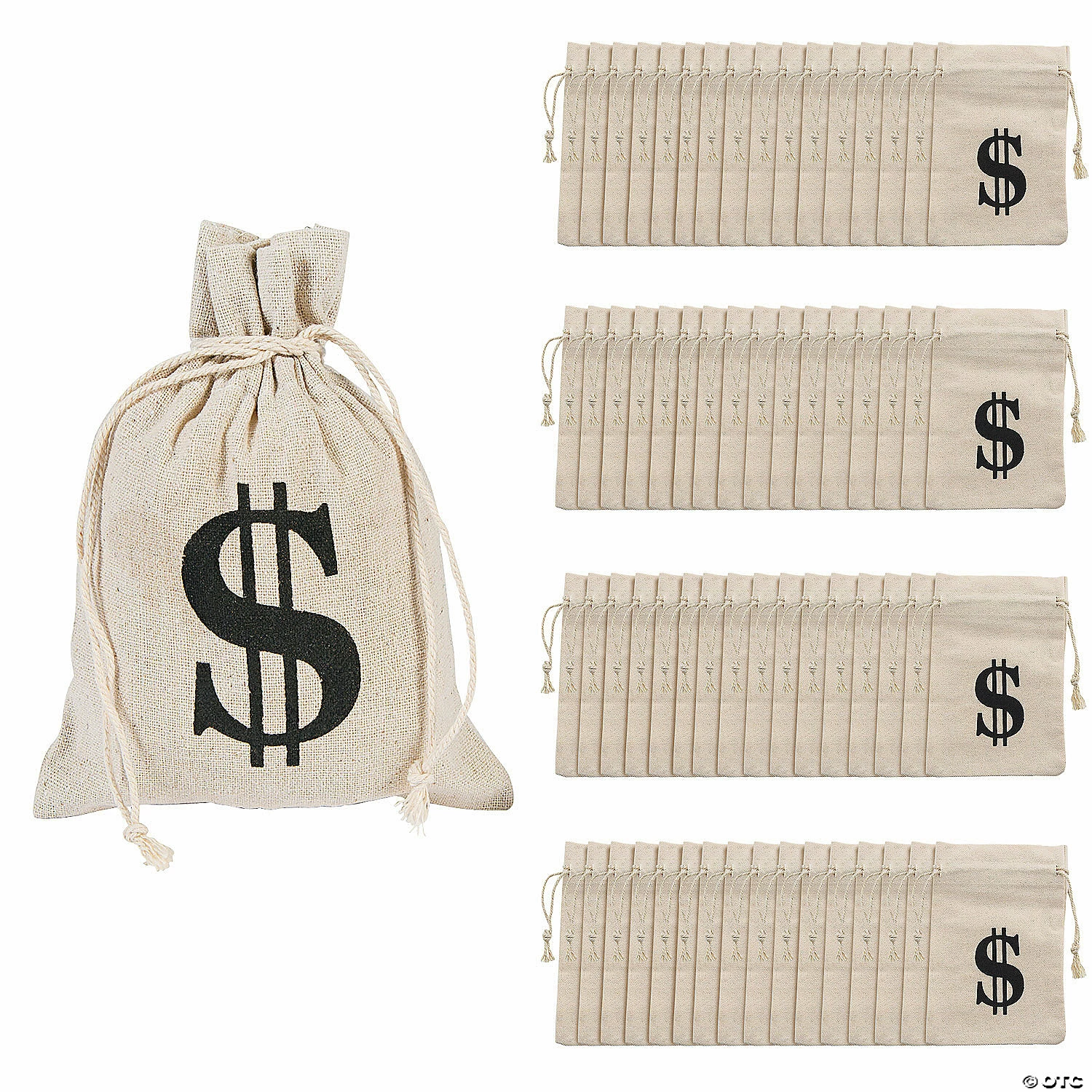 Buy โจ 5" x 7" Bulk Large Money Burlap Drawstring Bags - 60 Pc. ๐ 3 Buy โจ 5" x 7" Bulk Large Money Burlap Drawstring Bags - 60 Pc. ๐