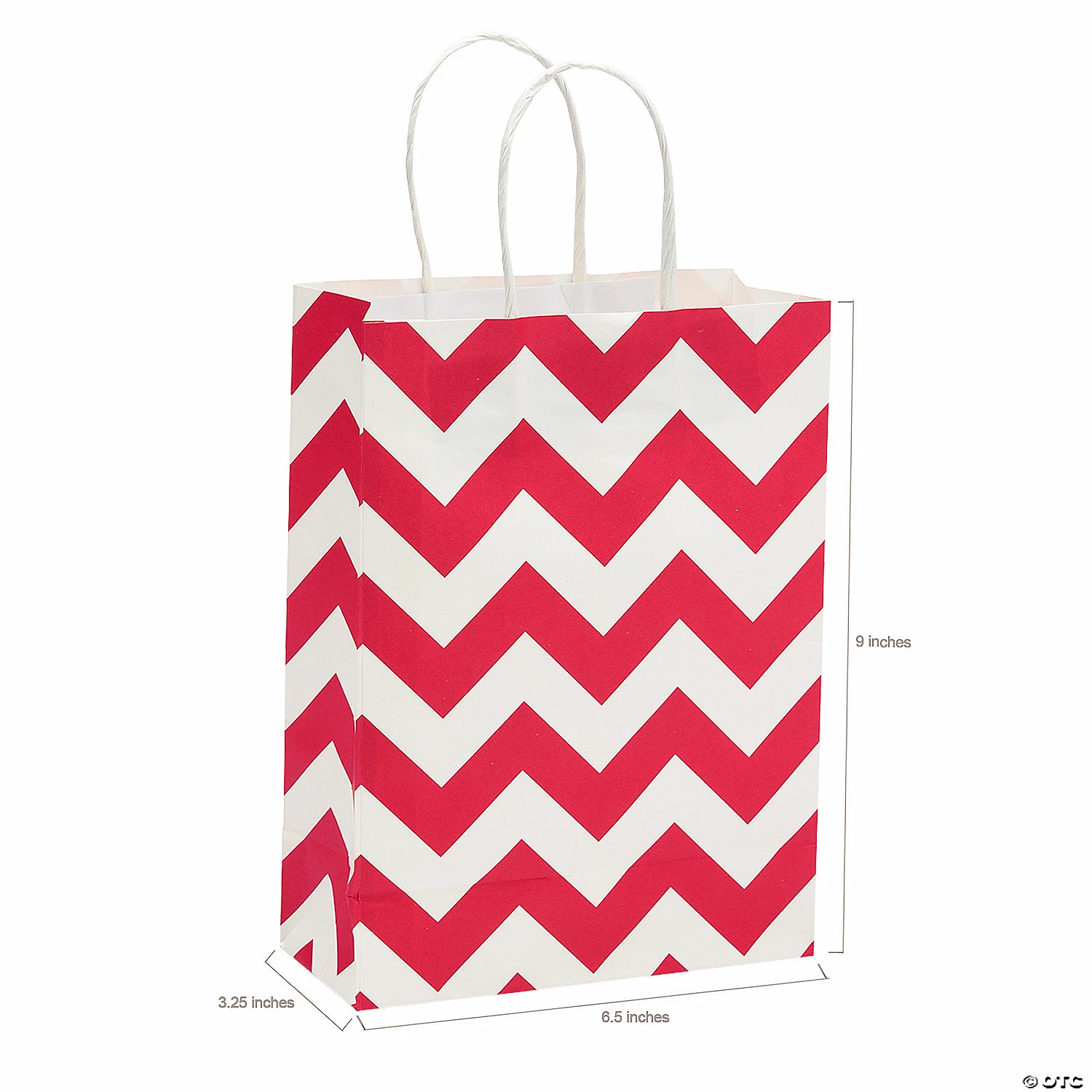 Top 10 ๐ 6 1/2" x 9" Medium Chevron Kraft Paper Gift Bags - 12 Pc. ๐ 4 Top 10 ๐ 6 1/2" x 9" Medium Chevron Kraft Paper Gift Bags - 12 Pc. ๐ - Image 2