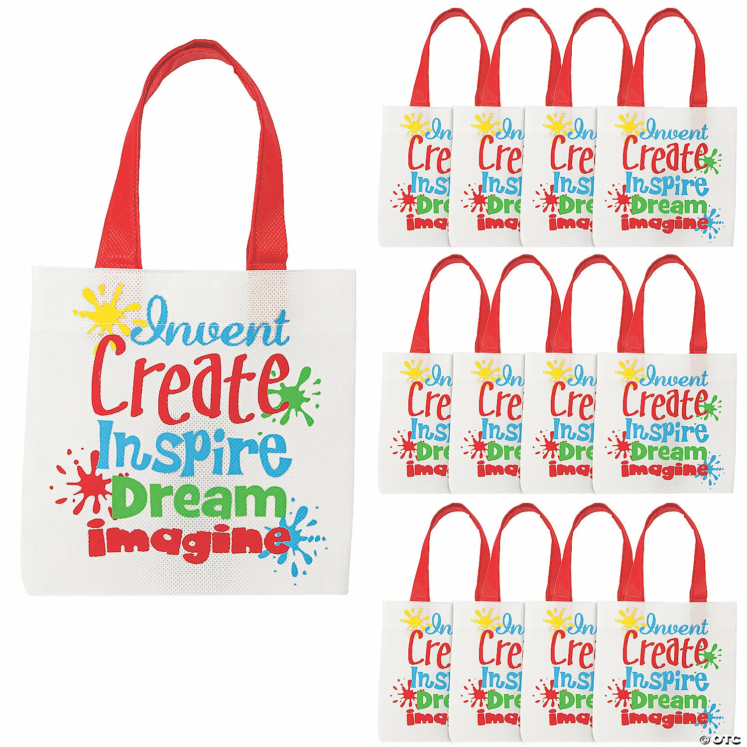 Deals π 6" x 6" Mini Nonwoven Little Artist Tote Bags - 12 Pc. π₯ 3 Deals π 6" x 6" Mini Nonwoven Little Artist Tote Bags - 12 Pc. π₯