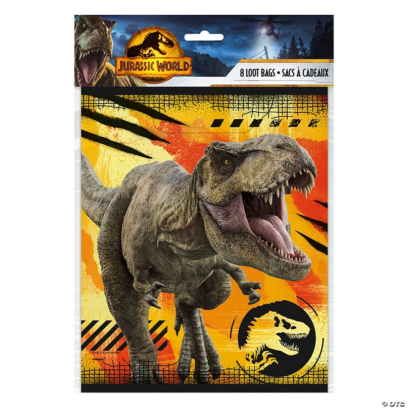 Coupon 👏 7 1/4" x 9" Jurassic World 3: Dominion™ Treat Bags - 8 Pc. 🔔 3 Coupon 👏 7 1/4" x 9" Jurassic World 3: Dominion™ Treat Bags - 8 Pc. 🔔