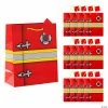 Brand new 🎉 7 1/4" x 9" Medium Firefighter Party Paper Gift Bags with Tags - 12 Pc. 😀 -Cheap Birthday Party Favors Store 7 1 4 x 9 medium firefighter party paper gift bags with tags 12 pc 13629814
