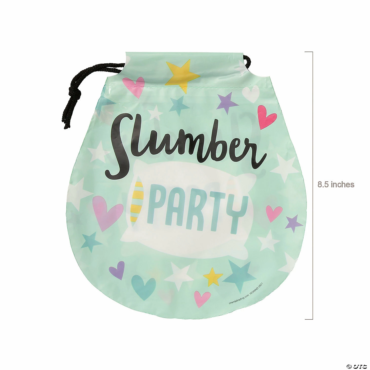 Deals π 7 3/4" x 8 1/2" Slumber Party Favor Plastic Drawstring Bags - 12 Pc. β€οΈ 4 Deals π 7 3/4" x 8 1/2" Slumber Party Favor Plastic Drawstring Bags - 12 Pc. β€οΈ - Image 2