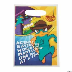 Discount ✨ Disney’s Phineas & Ferb Goody Bags - 8 Pc. 💯 -Cheap Birthday Party Favors Store 70 7919