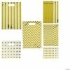 Best Sale 👍 Metallic Goody Bags - 24 Pc. 🌟 2 Best Sale 👍 Metallic Goody Bags - 24 Pc. 🌟 -Cheap Birthday Party Favors Store 8 1 2 x 12 gold metallic goody bags 24 pc 13963430