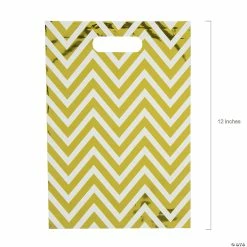 Best Sale π Metallic Goody Bags - 24 Pc. π 5 Best Sale π Metallic Goody Bags - 24 Pc. π -Cheap Birthday Party Favors Store 8 1 2 x 12 gold metallic goody bags 24 pc 13963430 a01