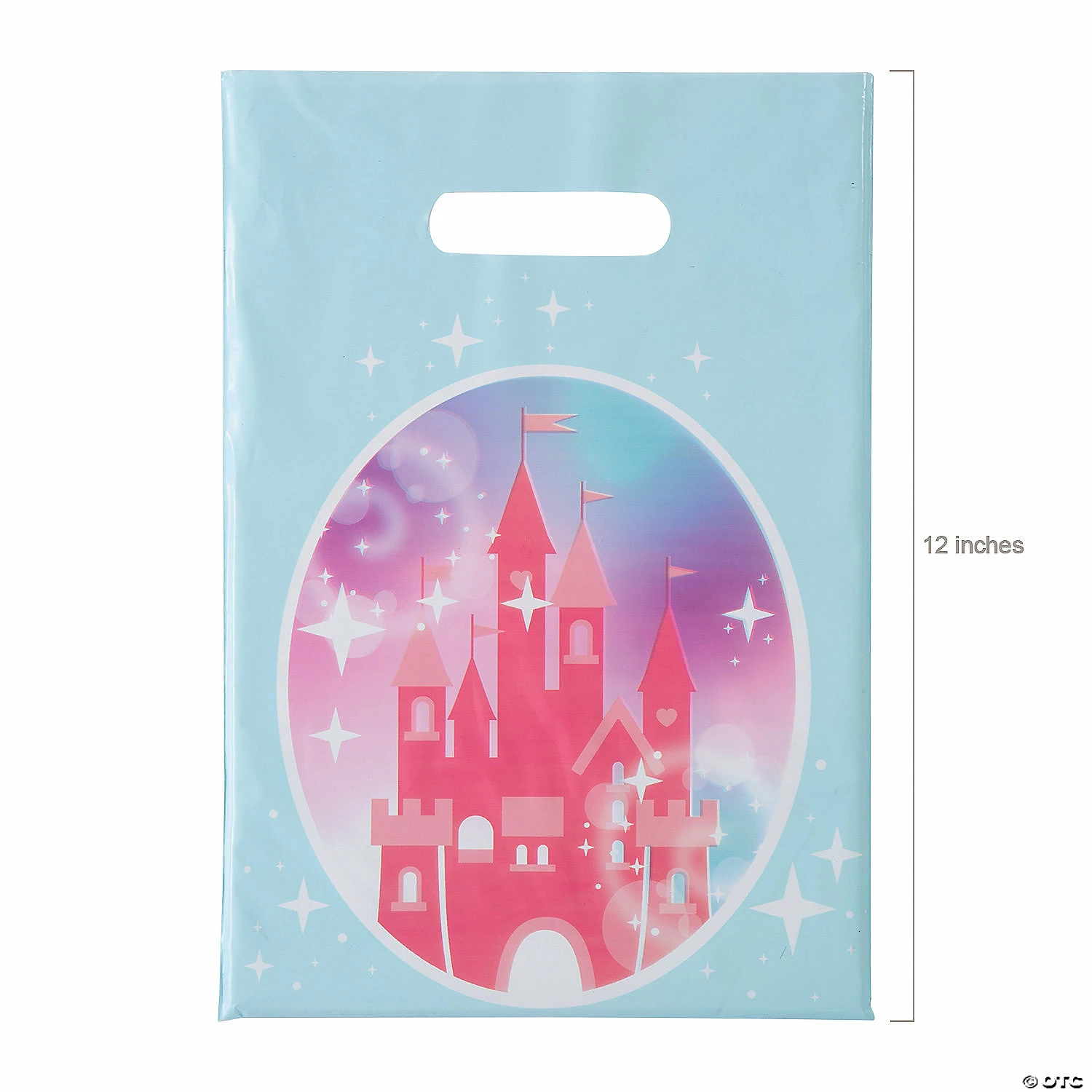 Flash Sale ๐ 8 1/2" x 12" Pink Princess Castle Plastic Treat Bags - 12 Pc. โจ 4 Flash Sale ๐ 8 1/2" x 12" Pink Princess Castle Plastic Treat Bags - 12 Pc. โจ - Image 2