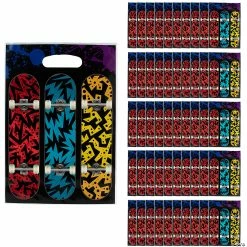 Wholesale π 8 1/2" x 12" Skateboard Plastic Goody Bags - 50 Pc. β¨