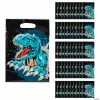 Best deal ❤️ 8 1/2" x 12" T-Rex Plastic Goody Bags – 50 Pc. 🤩 -Cheap Birthday Party Favors Store 8 1 2 x 12 t rex plastic goody bags 50 pc 14096456