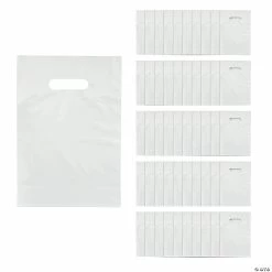 Best Pirce βοΈ Solid Color Plastic Goody Bags - 50 Pc. π